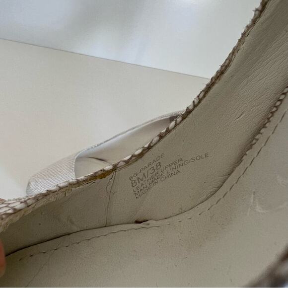 BCBG “Parade” white heels - Picture 9 of 9